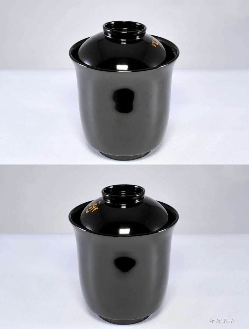 輪島塗 雪月花蒔絵 小吸物椀 五 懐石道具