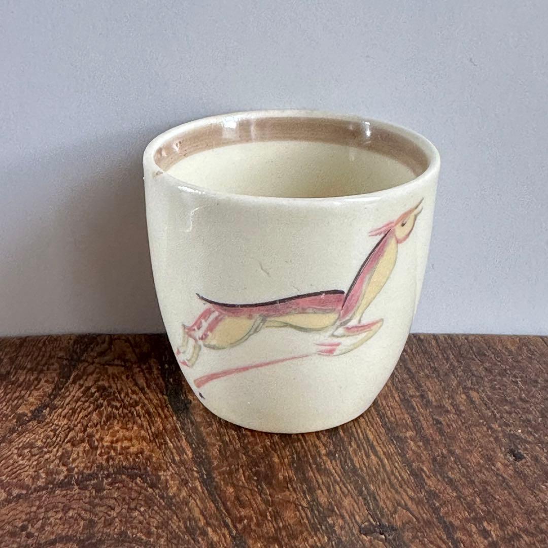 002 スージークーパー　リーピングディア　エッグカップ