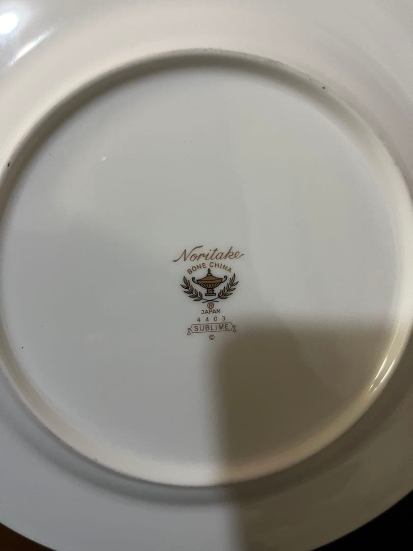 ノリタケ SUBLIME サブライム 皿10枚 21.5cm