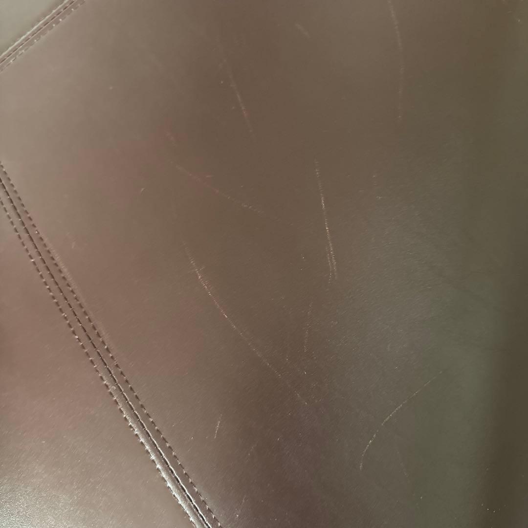 arflex アルフレックス　PU オットマン　本革　ブラウン