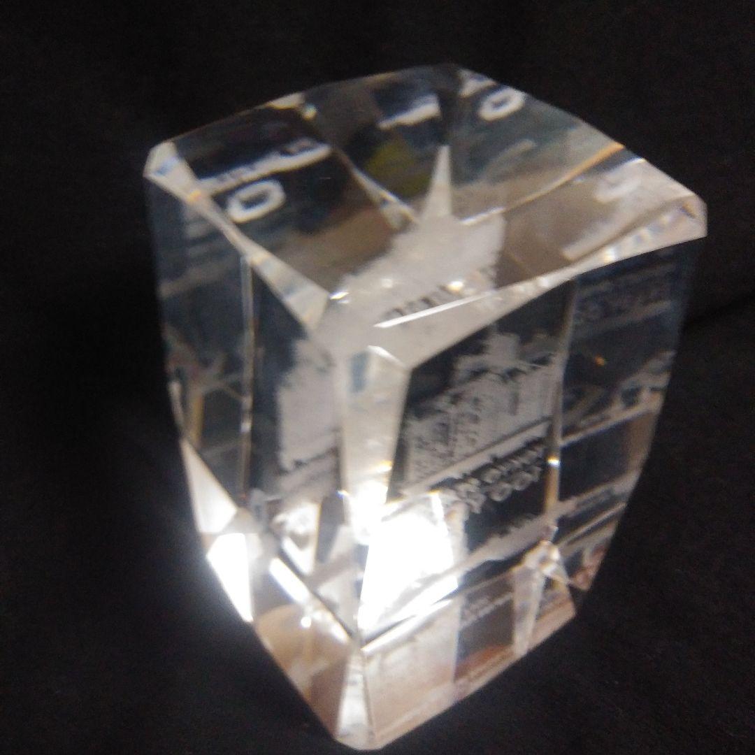 JR 東京駅開業100周年記念クリスタルオーナメント 置物 懸賞当選品