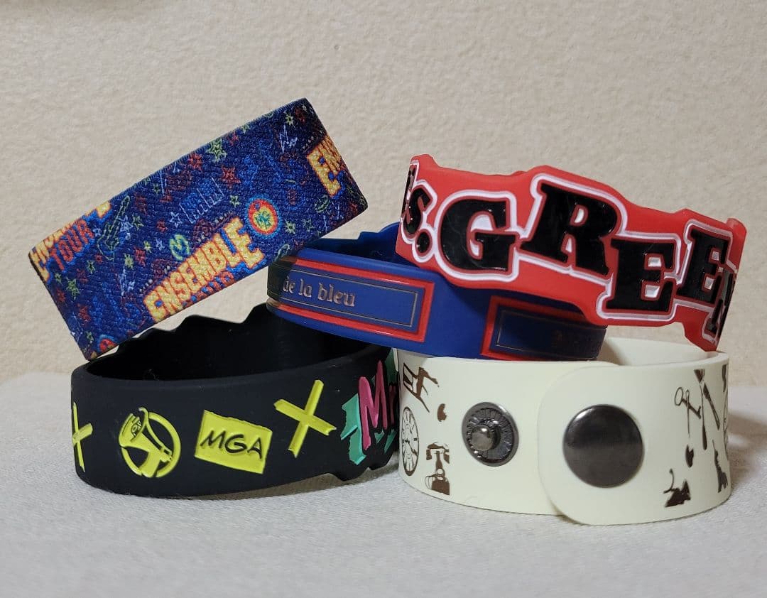 Mrs. GREEN APPLE ラバーバンド 5本セットラババン ミセス - メルカリ