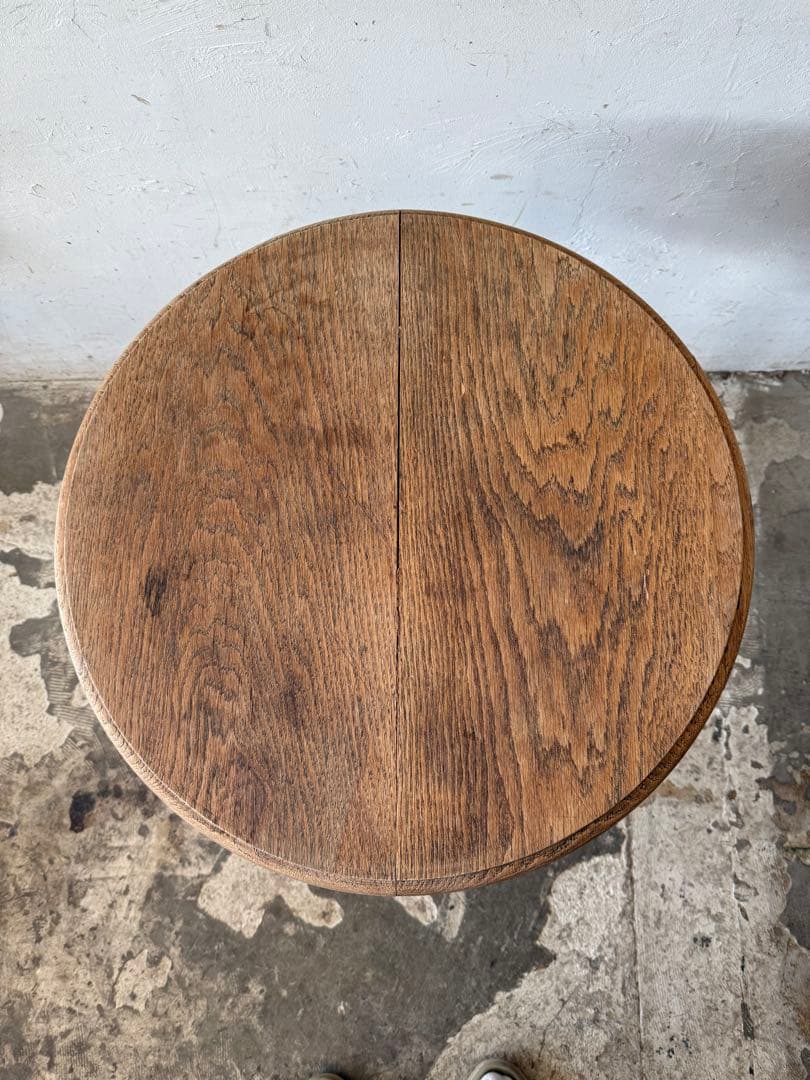ビンテージ ラウンドコーヒーテーブル　ラウンドセンターテーブル