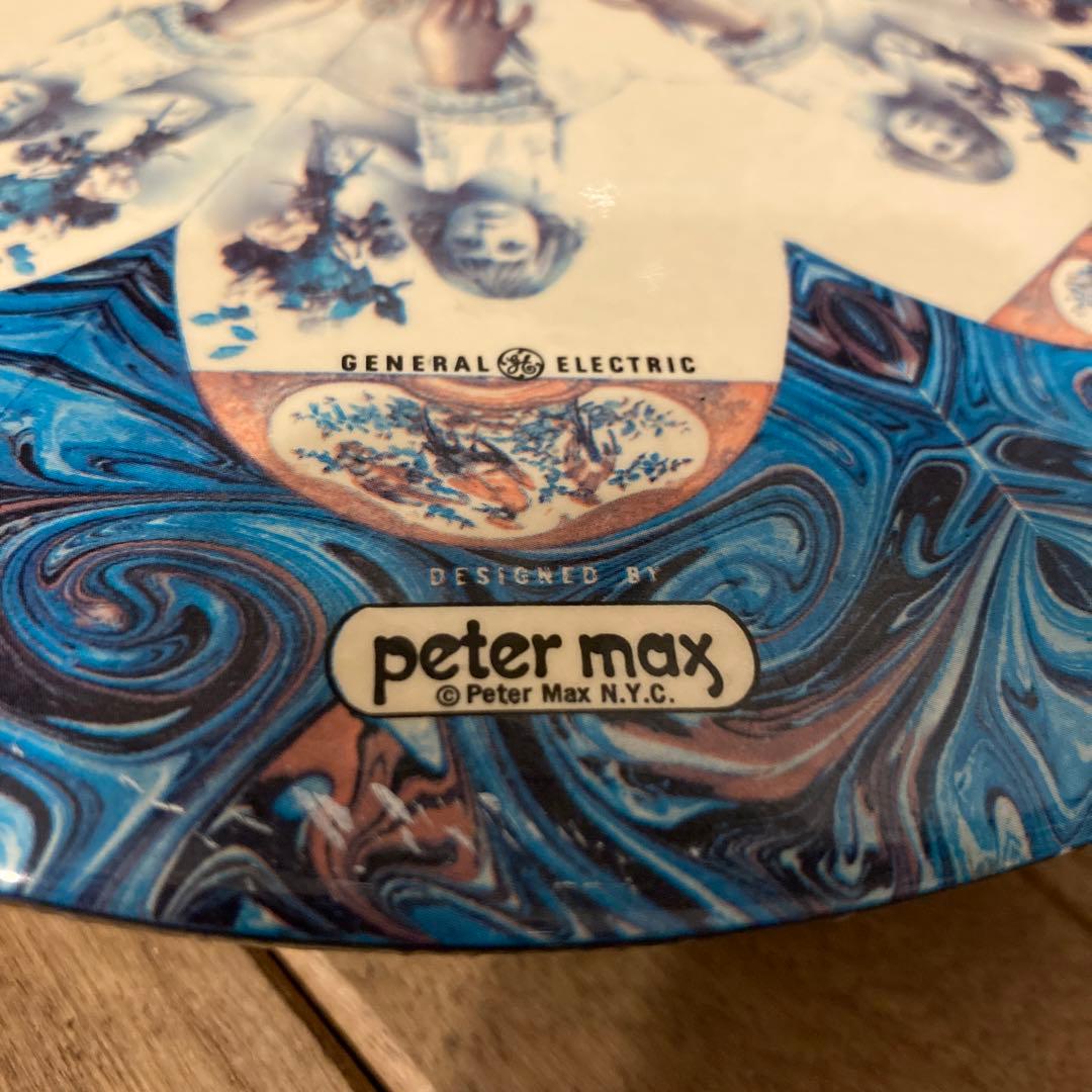 US仕入れ　ビンテージ　ピーターマックス　掛け時計　クロック　Peter Max