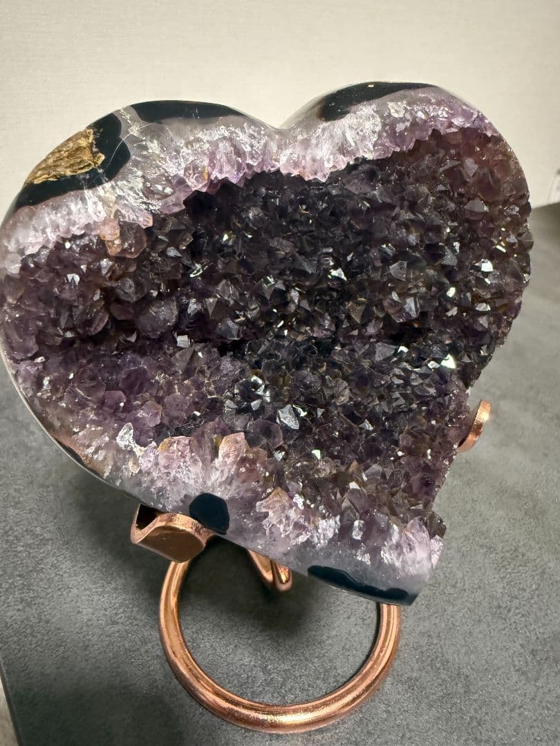 【希少・共生】アメジスト クラスター（カコクセナイト共生）