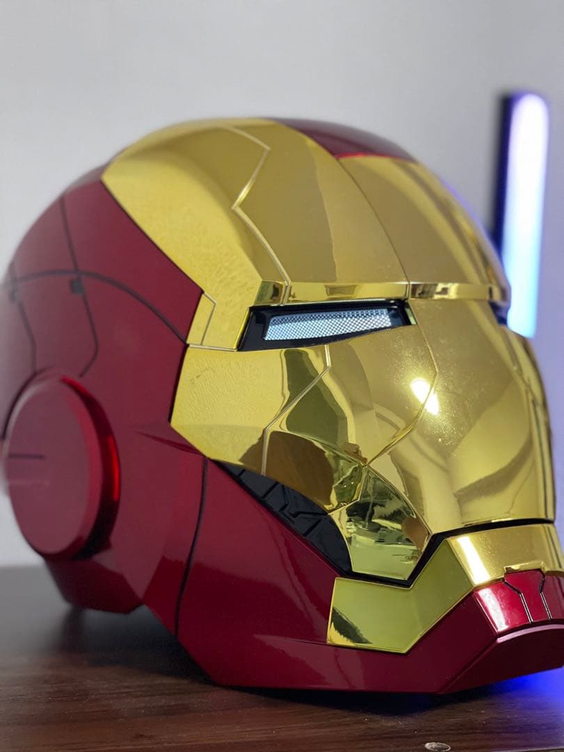 アイアンマンヘルメット LEDライト付き