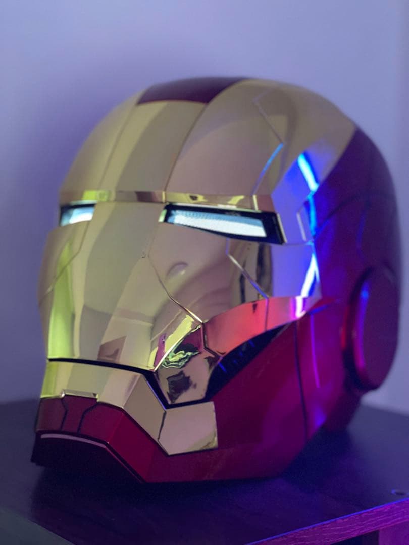アイアンマンヘルメット LEDライト付き
