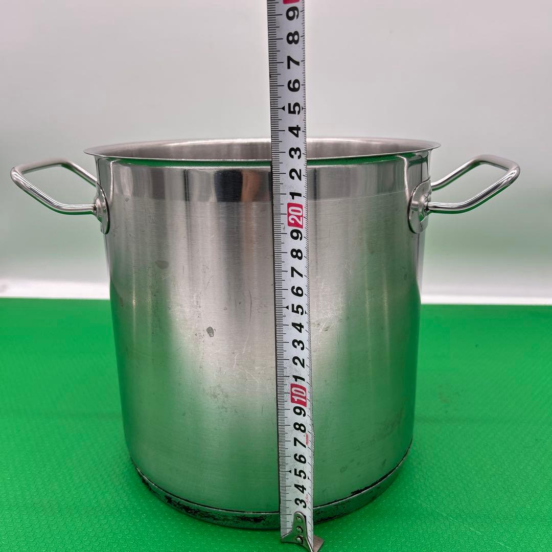 寸胴鍋 キッチンポット　ステンレススチール　33cm 23㎝　業務用