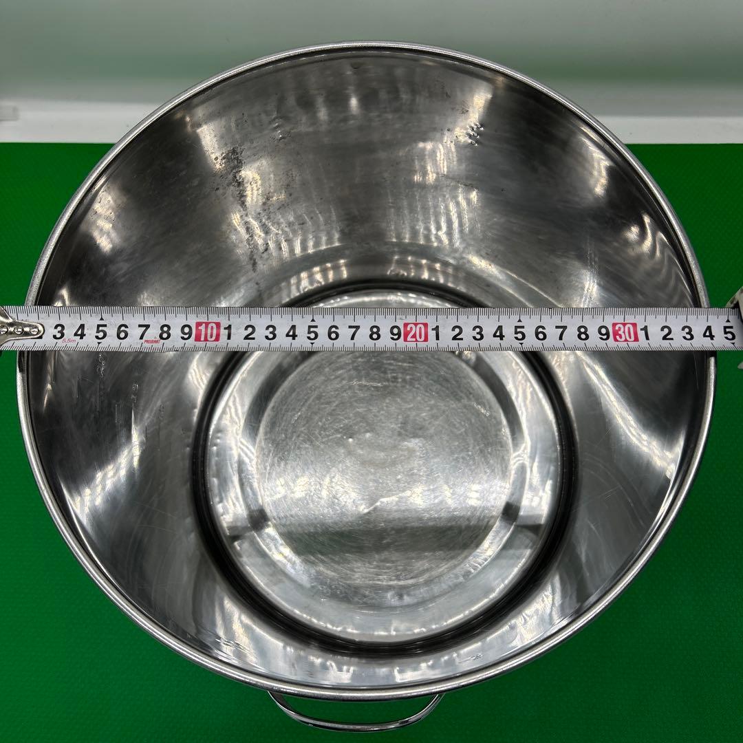 寸胴鍋 キッチンポット　ステンレススチール　33cm 23㎝　業務用