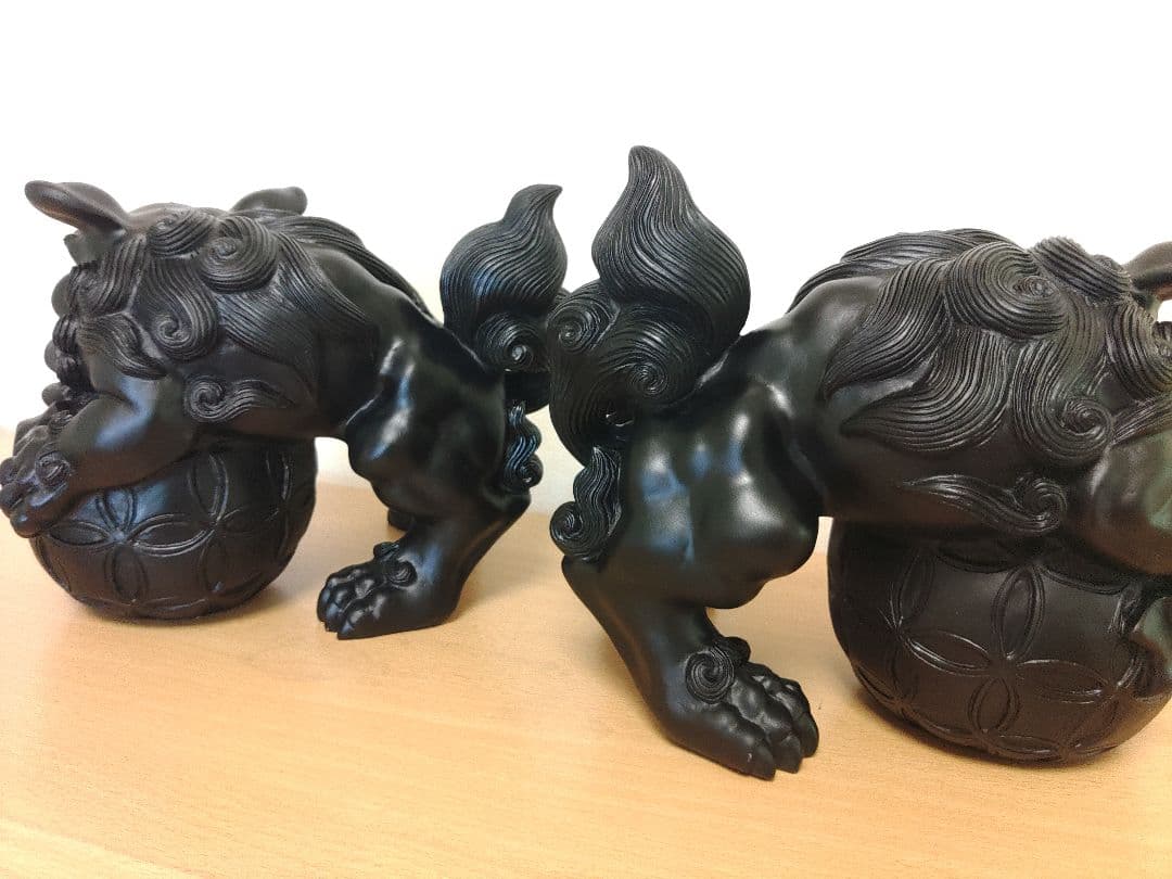 狛犬　獅子　シーサ置物