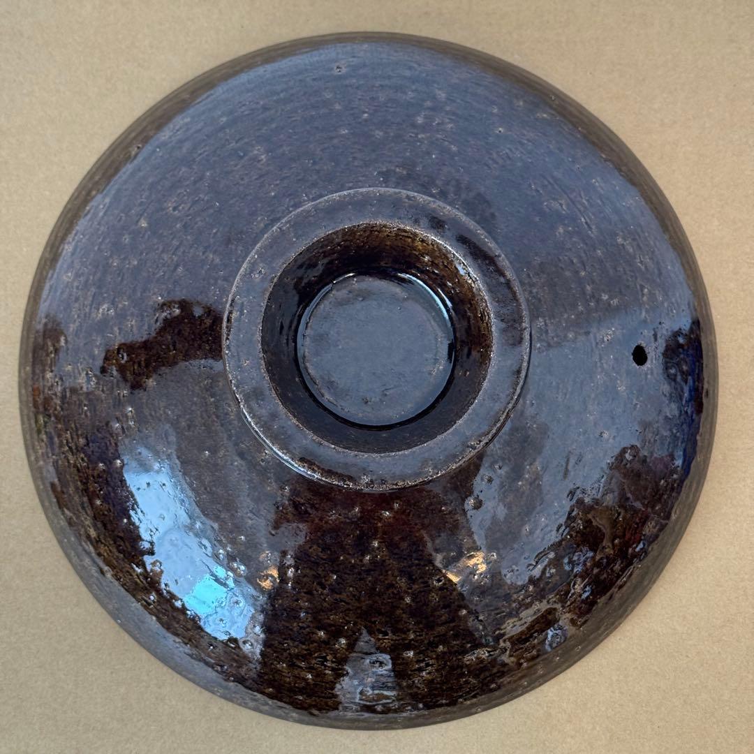 伊賀土鍋 アメ釉 大 長谷園 NNM-33