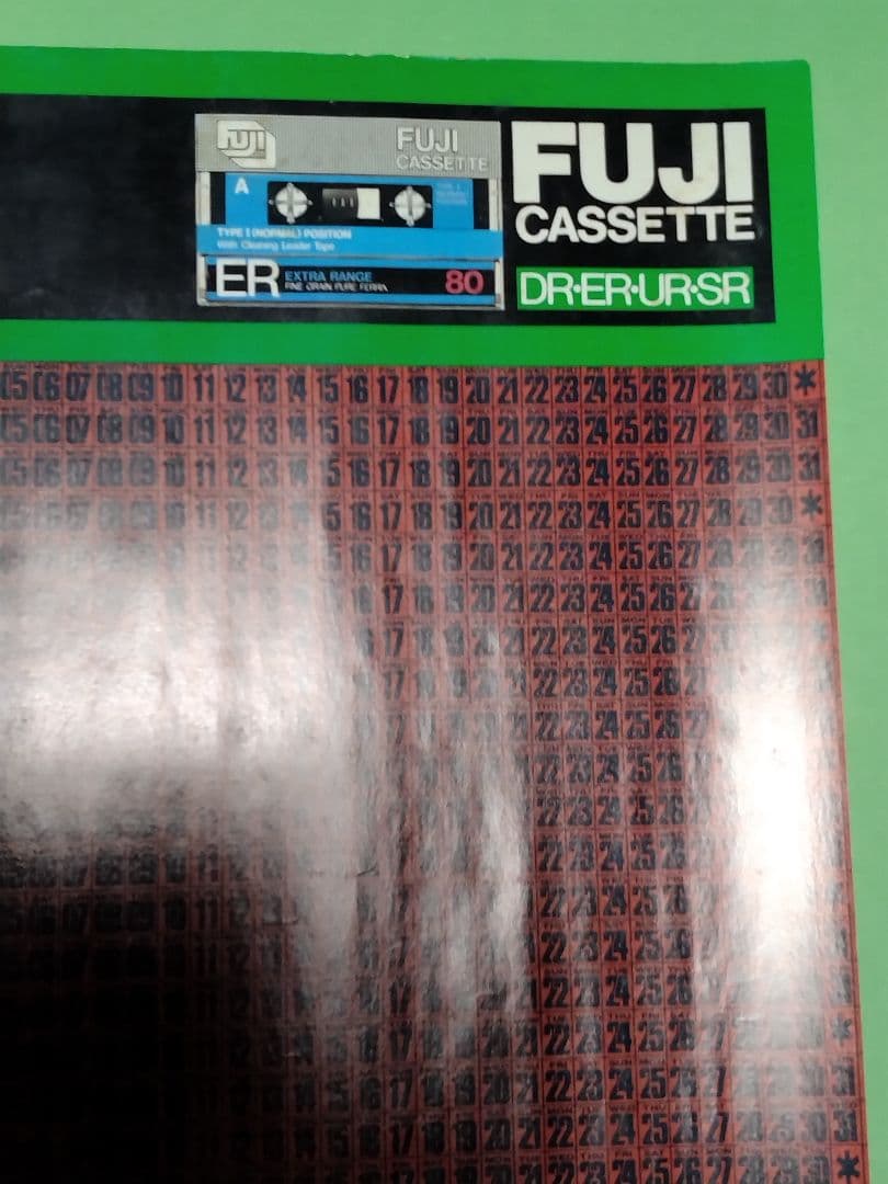 激レア YMO フジカセット応募カレンダーポスター B2サイズポスター