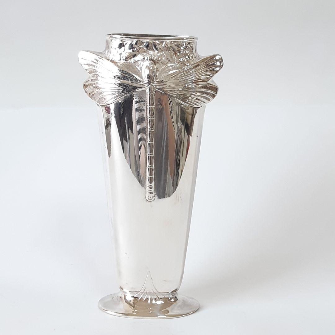 クリストフル Christofle 花瓶 トンボ シルバー - メルカリ