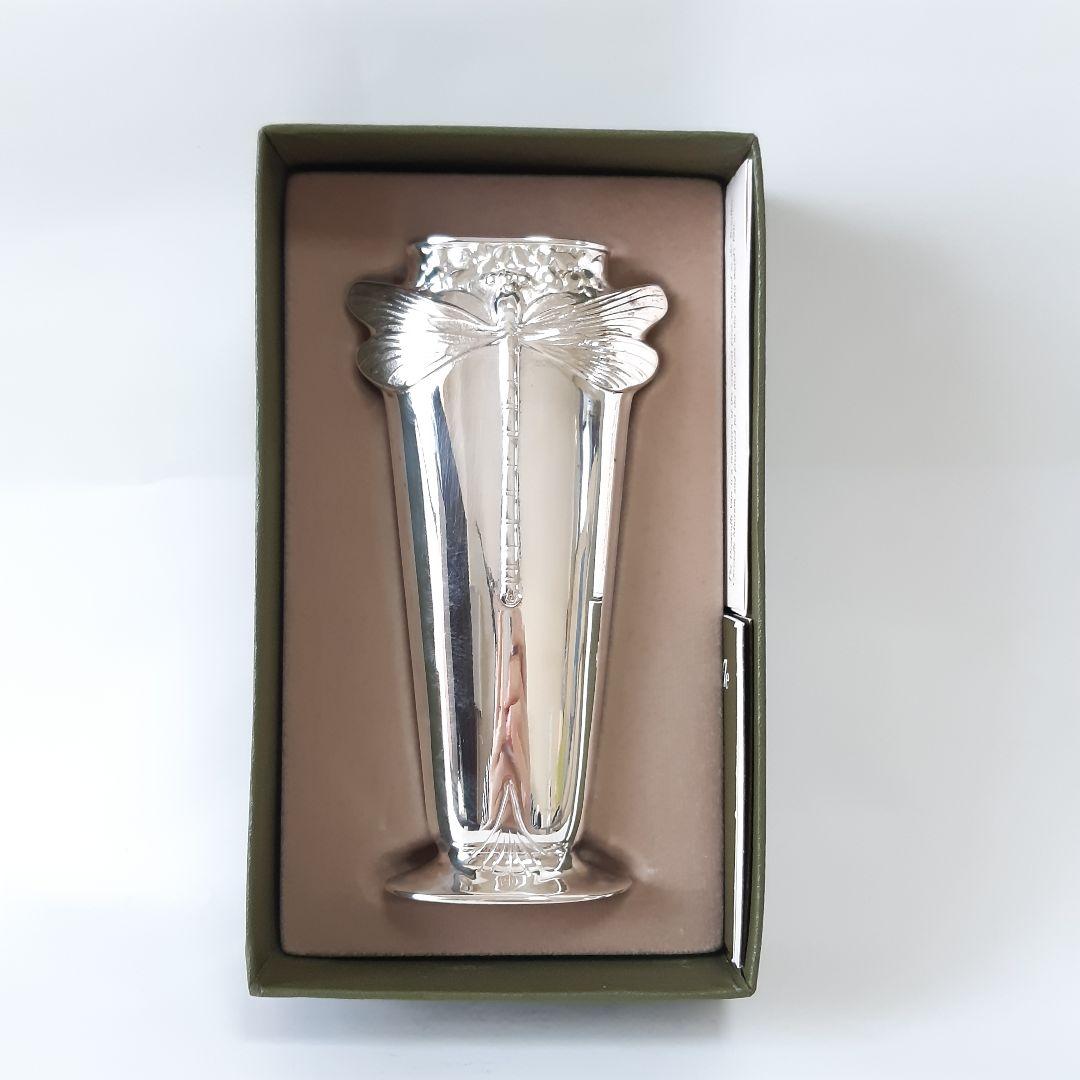 クリストフル Christofle 花瓶 トンボ シルバー - メルカリ