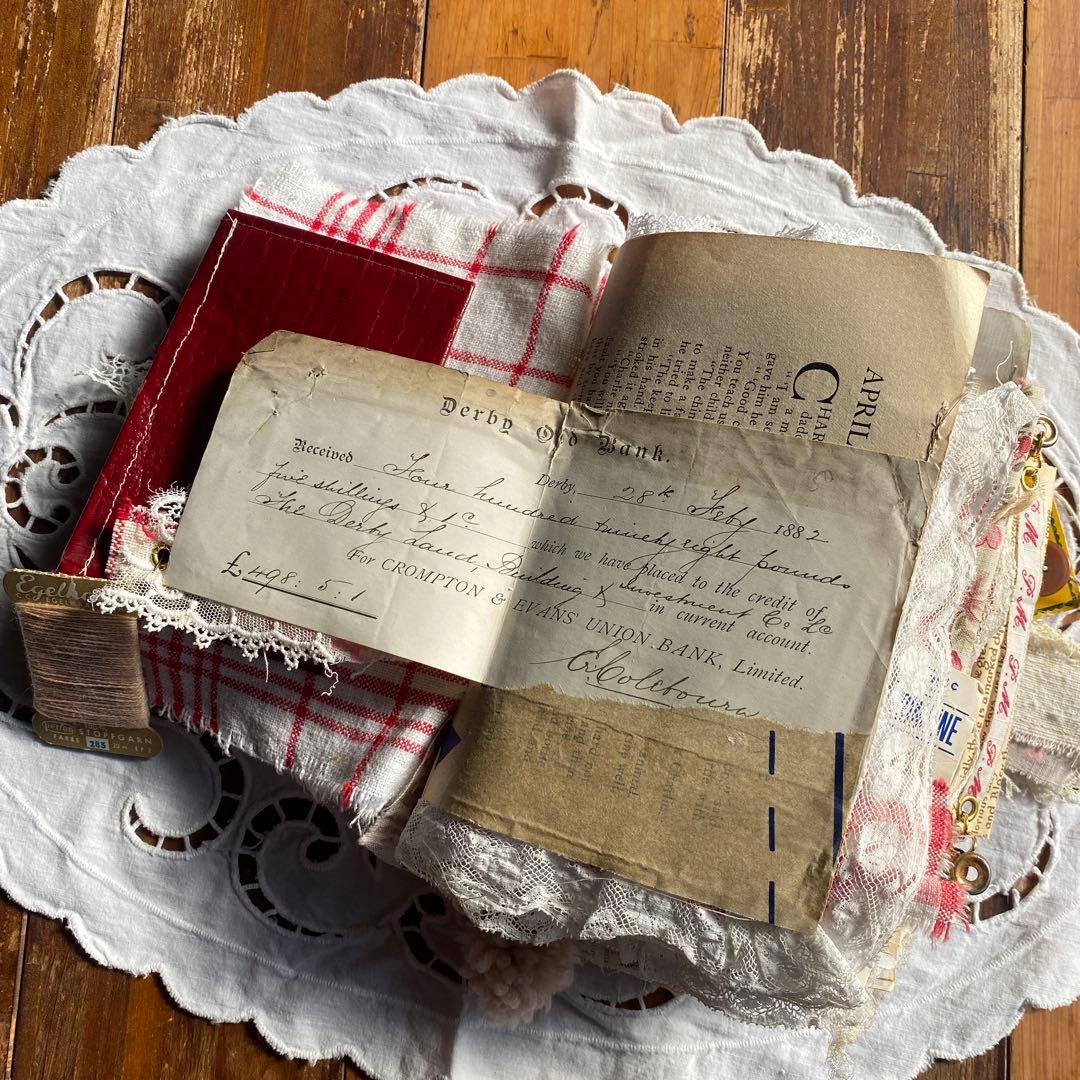 junkjournal♡ジャンクジャーナル mercerie 雑記帳