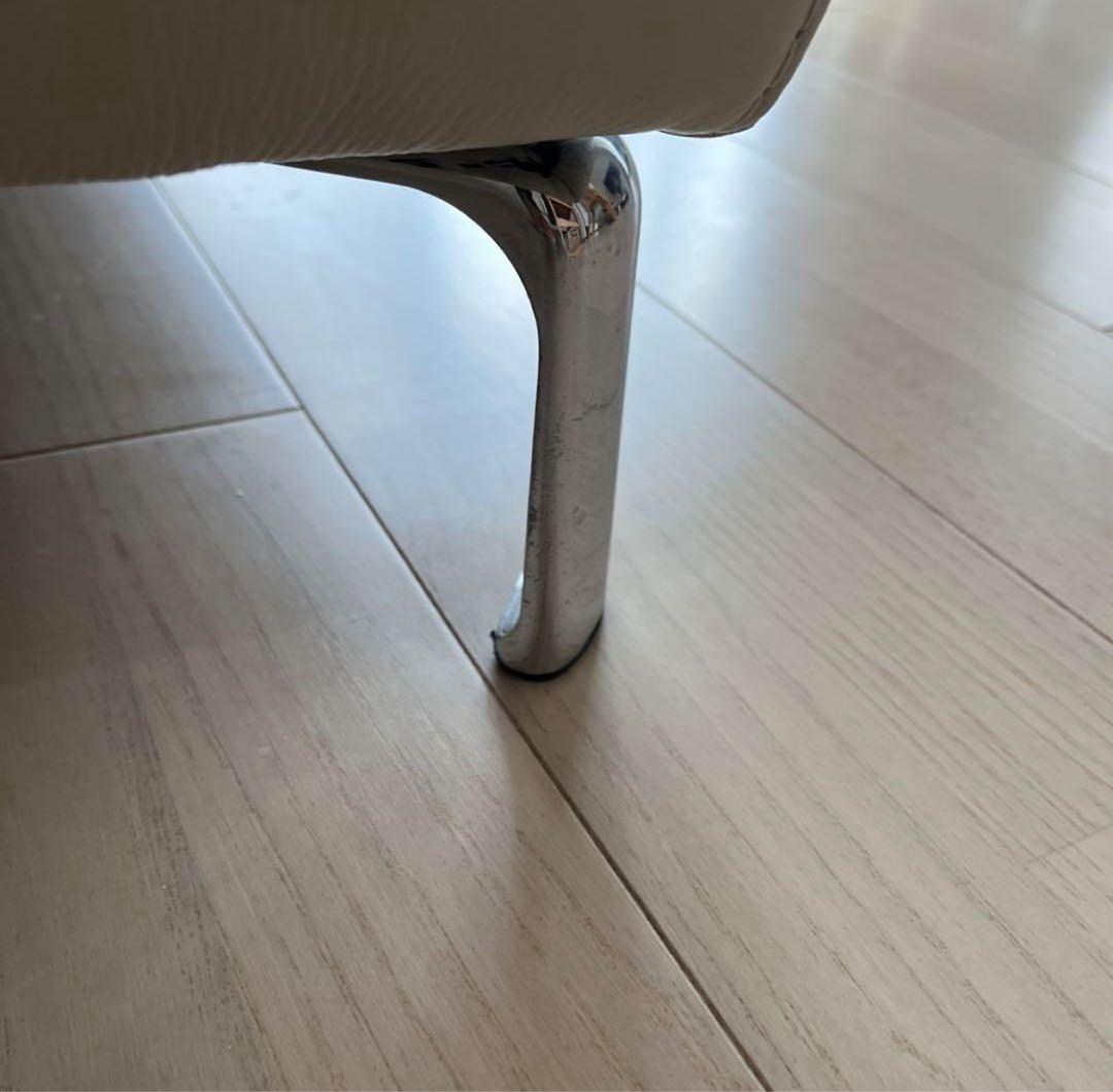 専用　セール！定価22万　高級本革ソファー白2.5S 革　ヘッドレスト可動