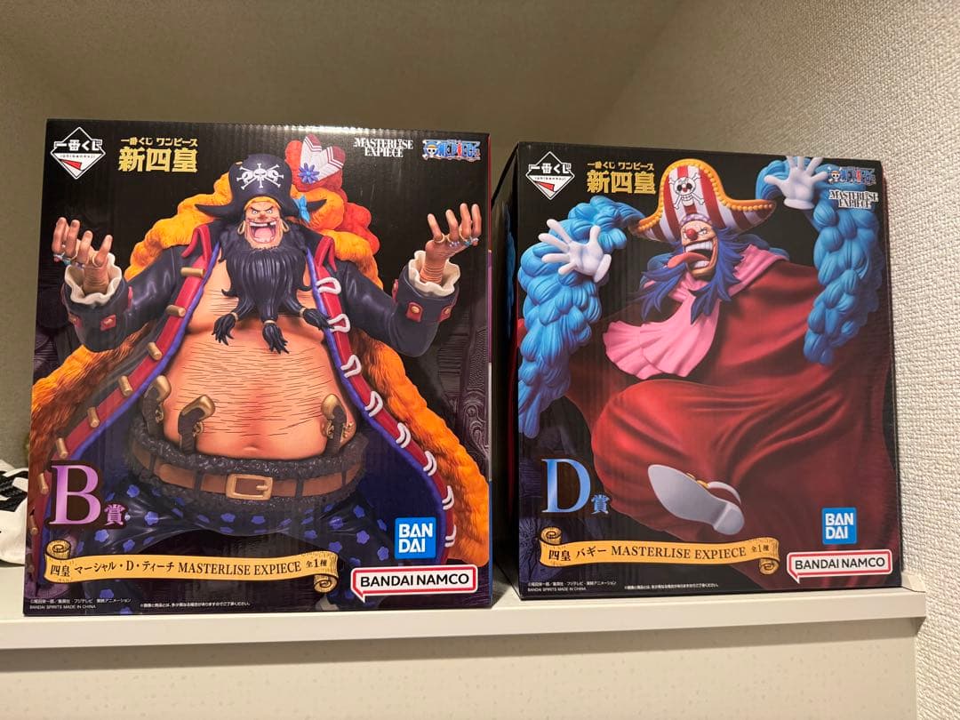 ワンピース バギー 黒ひげ フィギュア 一番くじ - メルカリ