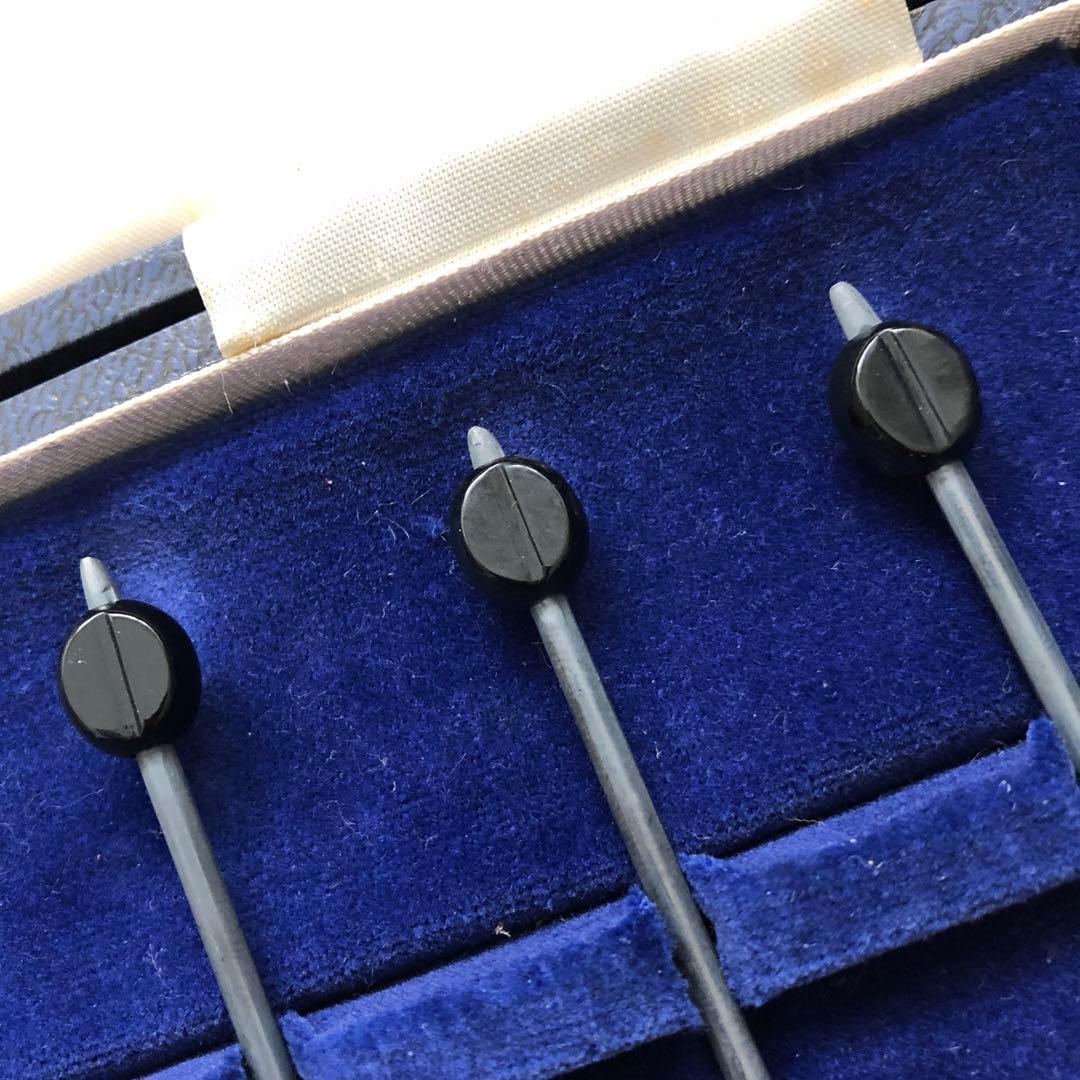 ビンテージ　純銀製　C&C スプーン　8本セット　コーヒービーンズ　シルバー　銀