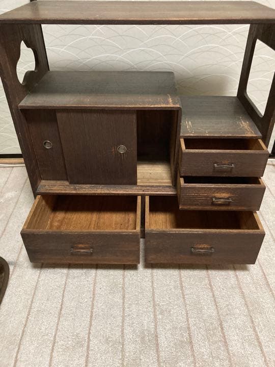 総桐棚　レトロ　アンティーク　昭和初期　大幅値下げです！