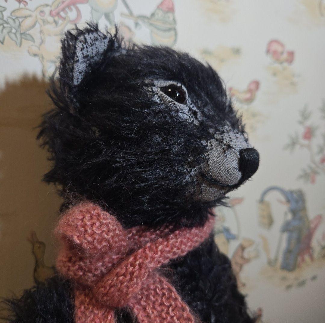 コ*ス様 もう手に入りません！ やさしいお顔の大国早苗さん作品！ モヘアのブラッ