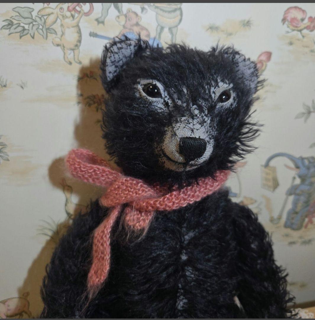 コ*ス様 もう手に入りません！ やさしいお顔の大国早苗さん作品！ モヘアのブラッ