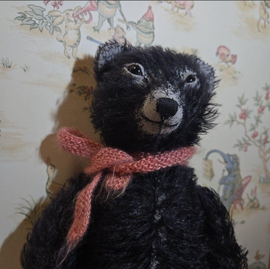 コ*ス様 もう手に入りません！ やさしいお顔の大国早苗さん作品！ モヘアのブラッ