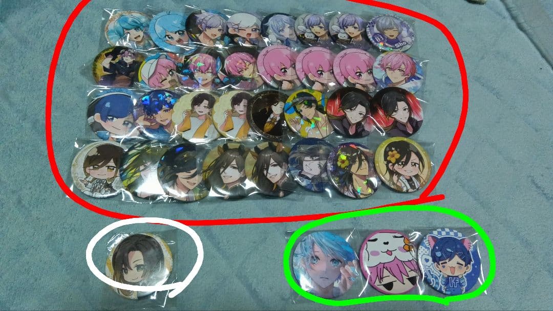 いれいす -hotoke- 初兎 ないこ If 悠佑 缶バッジまとめ売り - メルカリ