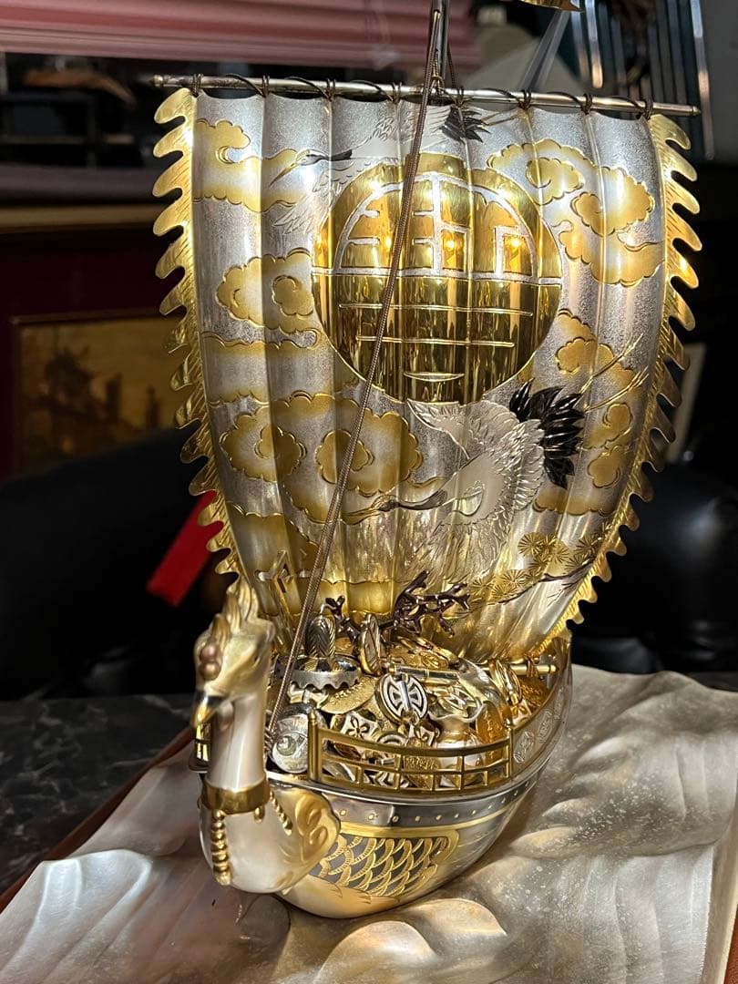 銀製鳳凰寳船、銀製鳳凰宝船、銀製鳳凰宝船2号、銀製宝船、ケース36