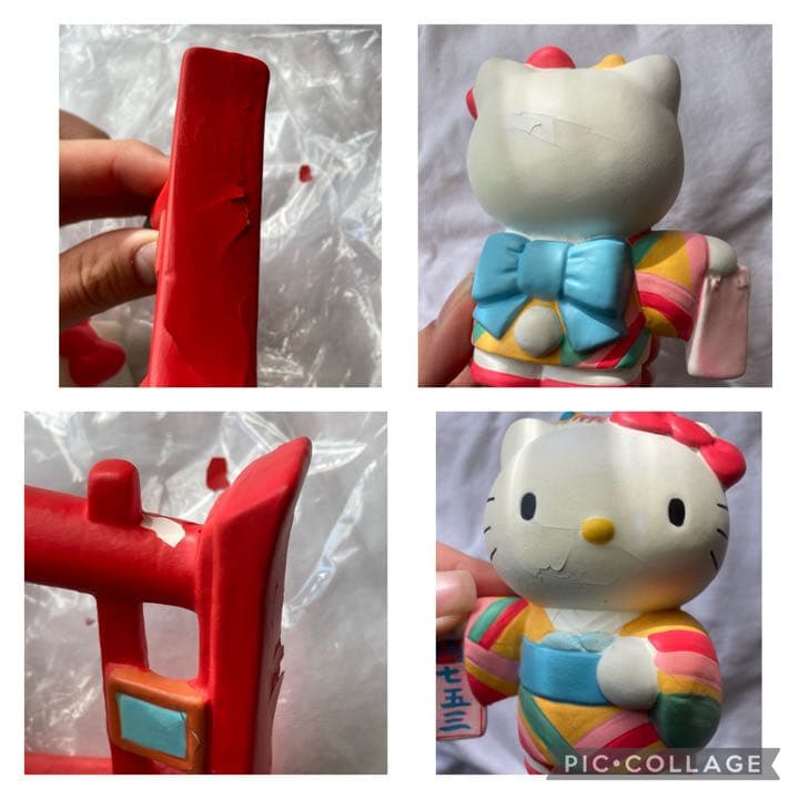 サンリオ　ハローキティ　歳時記　吉徳　高級陶人形コレクション　12点　ケース付き