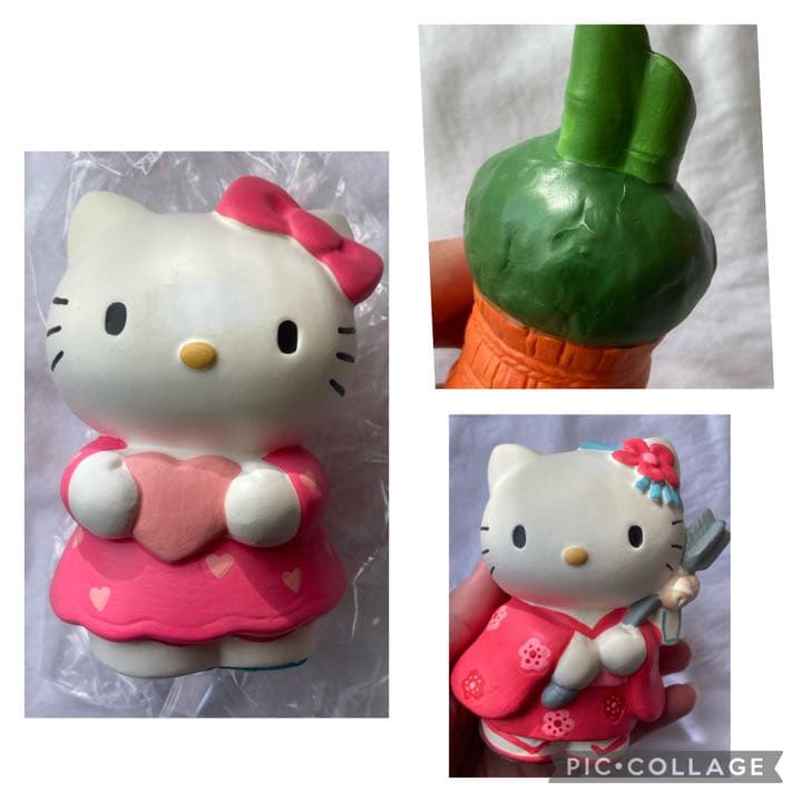 サンリオ　ハローキティ　歳時記　吉徳　高級陶人形コレクション　12点　ケース付き