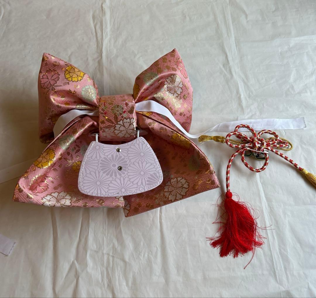 七五三御祝帯 作り帯