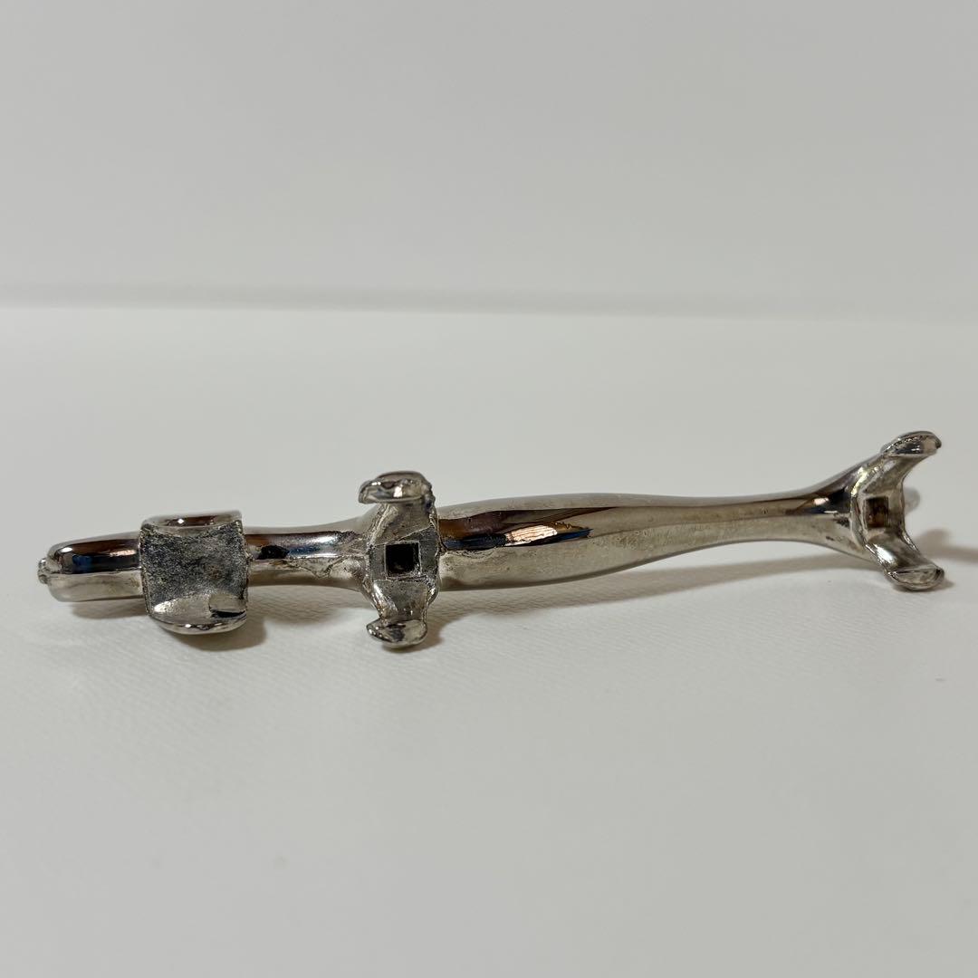 クィーン　ビクトリア　銀メッキ　犬型カトラリーレスト 12個セット