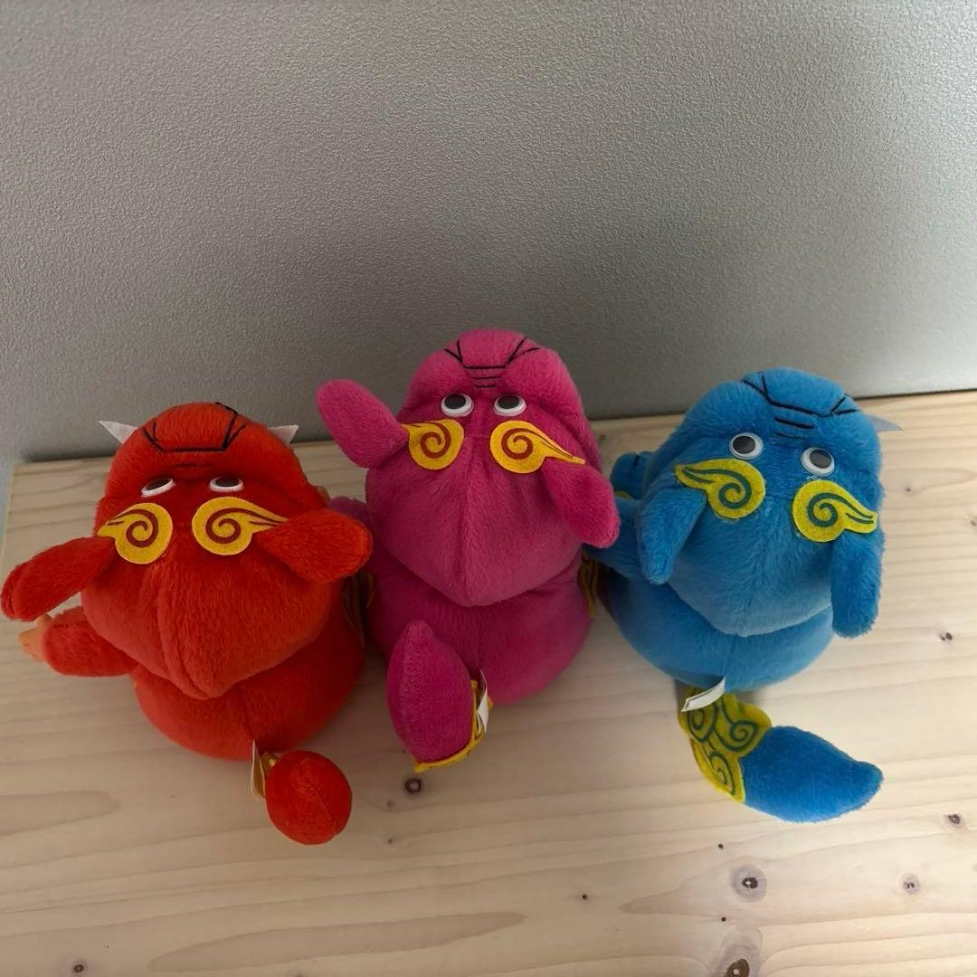 沖縄限定　シーサ　モンチッチ 3体セット