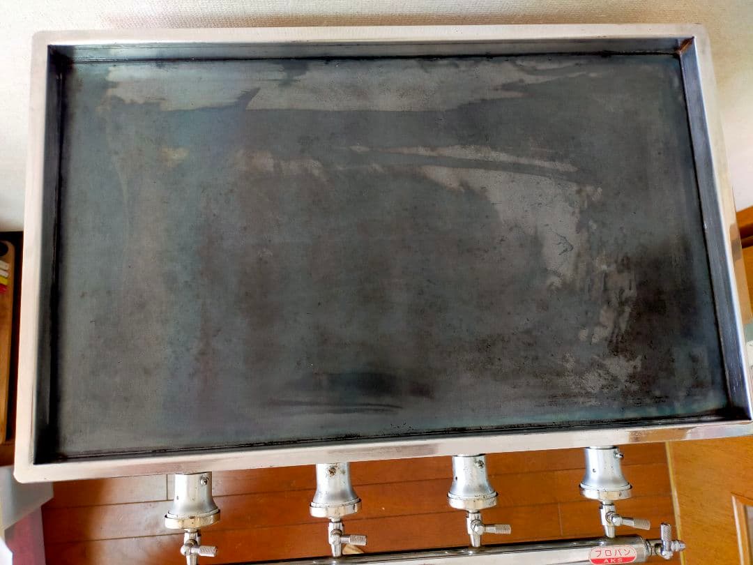 カンダ AKS卓上鉄板焼セット No.20 LPガス　600×360