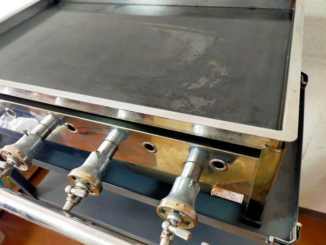 カンダ AKS卓上鉄板焼セット No.20 LPガス　600×360