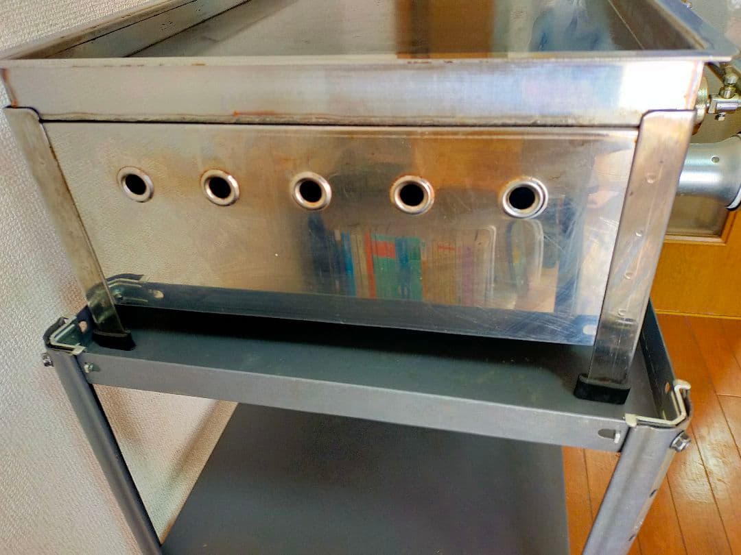 カンダ AKS卓上鉄板焼セット No.20 LPガス　600×360