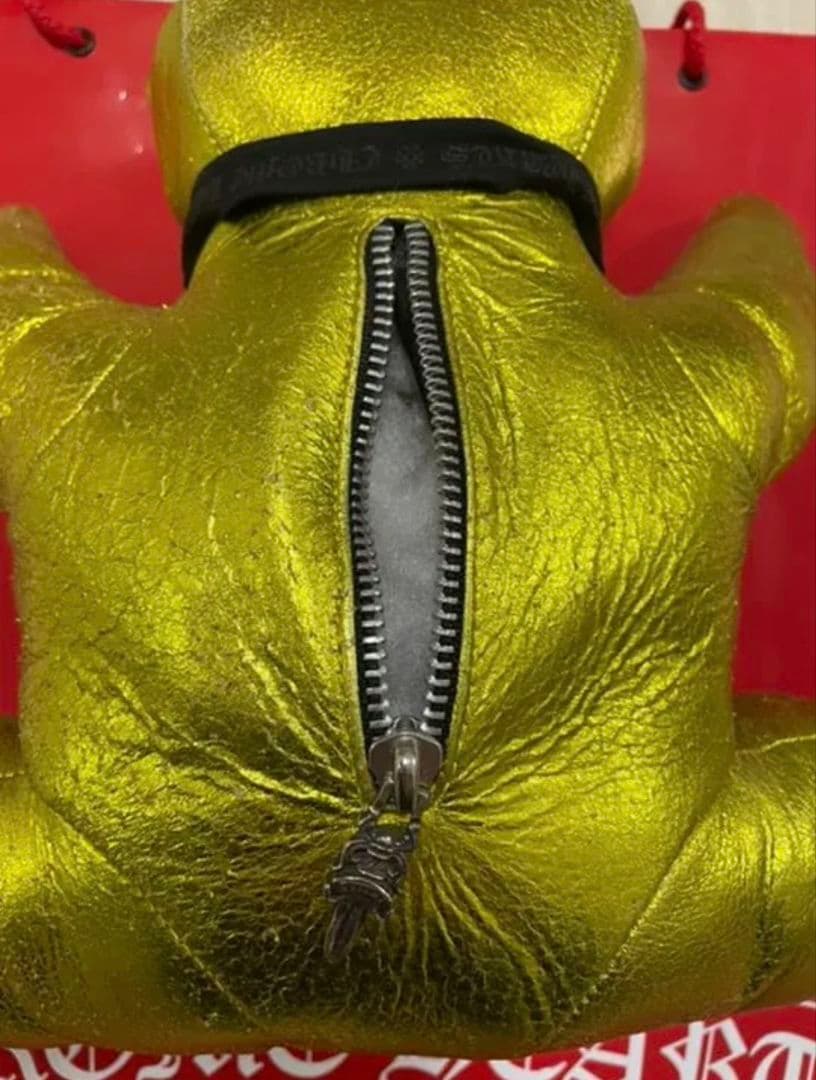 クロムハーツ TEDDY BEAR MD テディベア　ぬいぐるみ 目にはシルバー