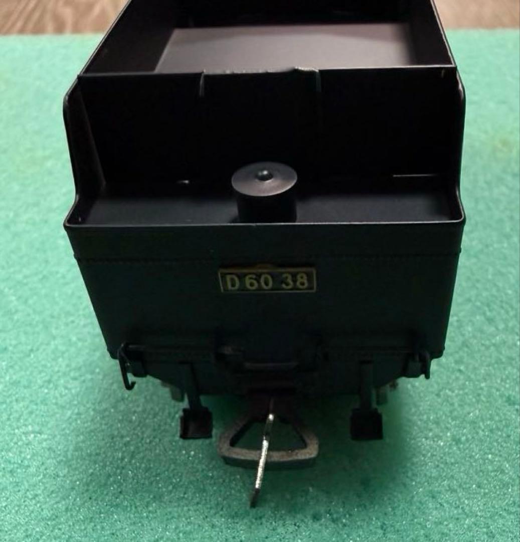 MSK HOゲージ D60 38 蒸気機関車 金属製 テンダー付 真鍮モデル