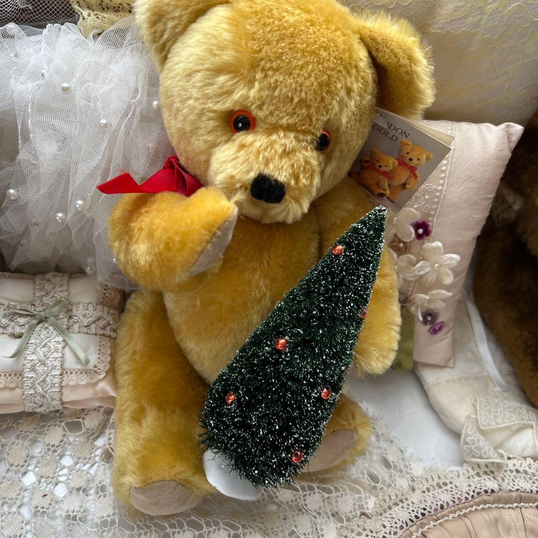 LONDON GOLD テディベア