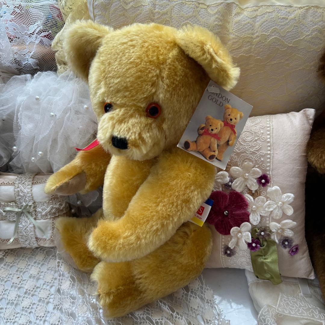 LONDON GOLD テディベア