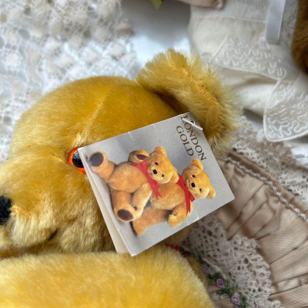 LONDON GOLD テディベア