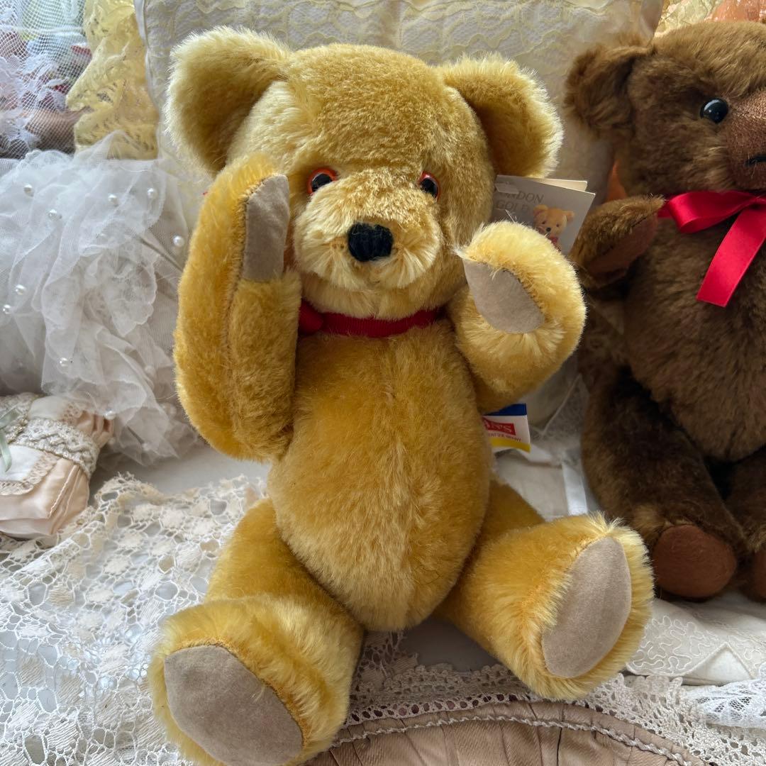LONDON GOLD テディベア