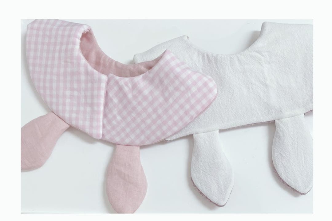 ハンドメイドスタイ　うさみみセーラースタイ　ゆり様