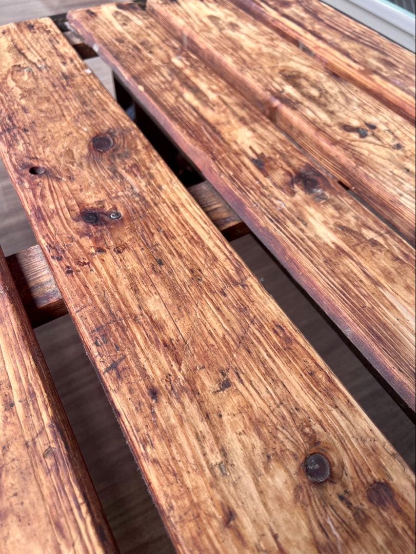 【送料込み】krank marcello アンティーク　ローテーブル