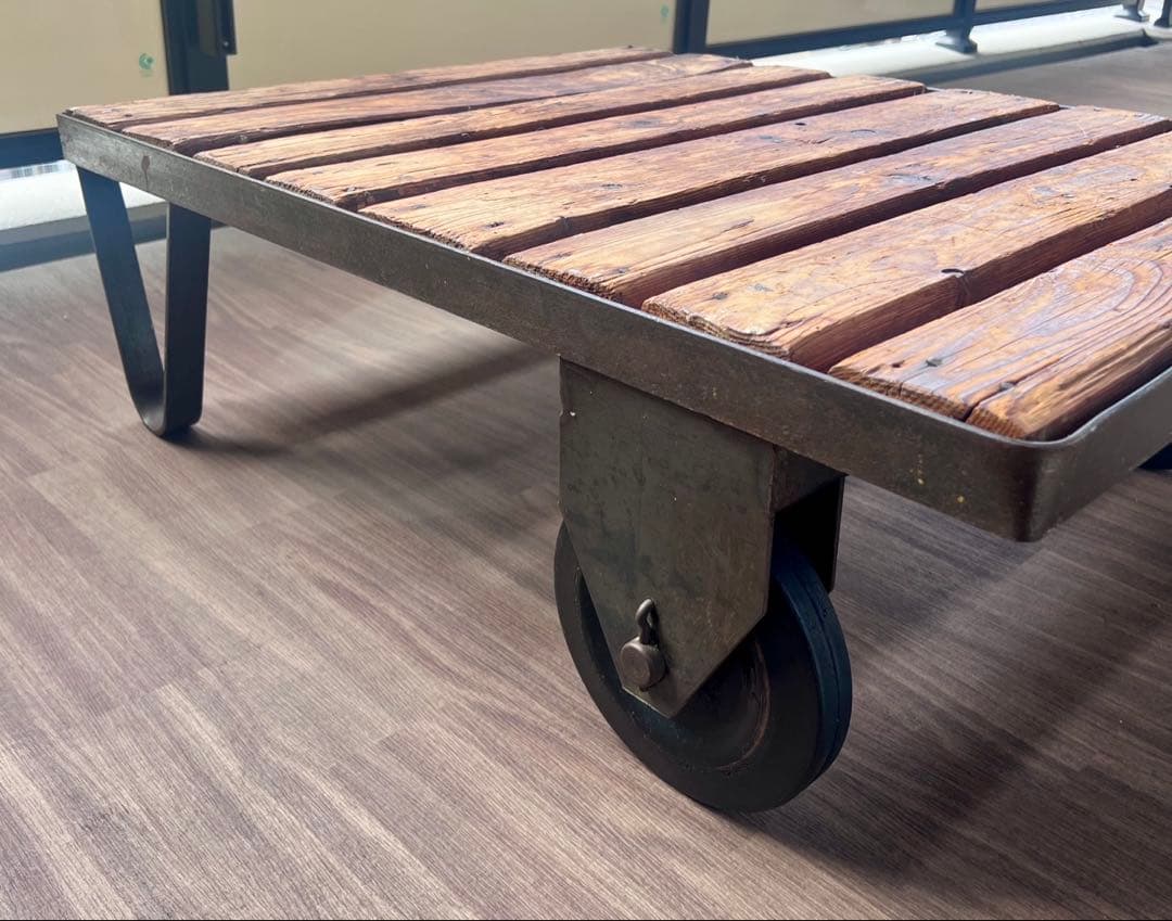 【送料込み】krank marcello アンティーク　ローテーブル