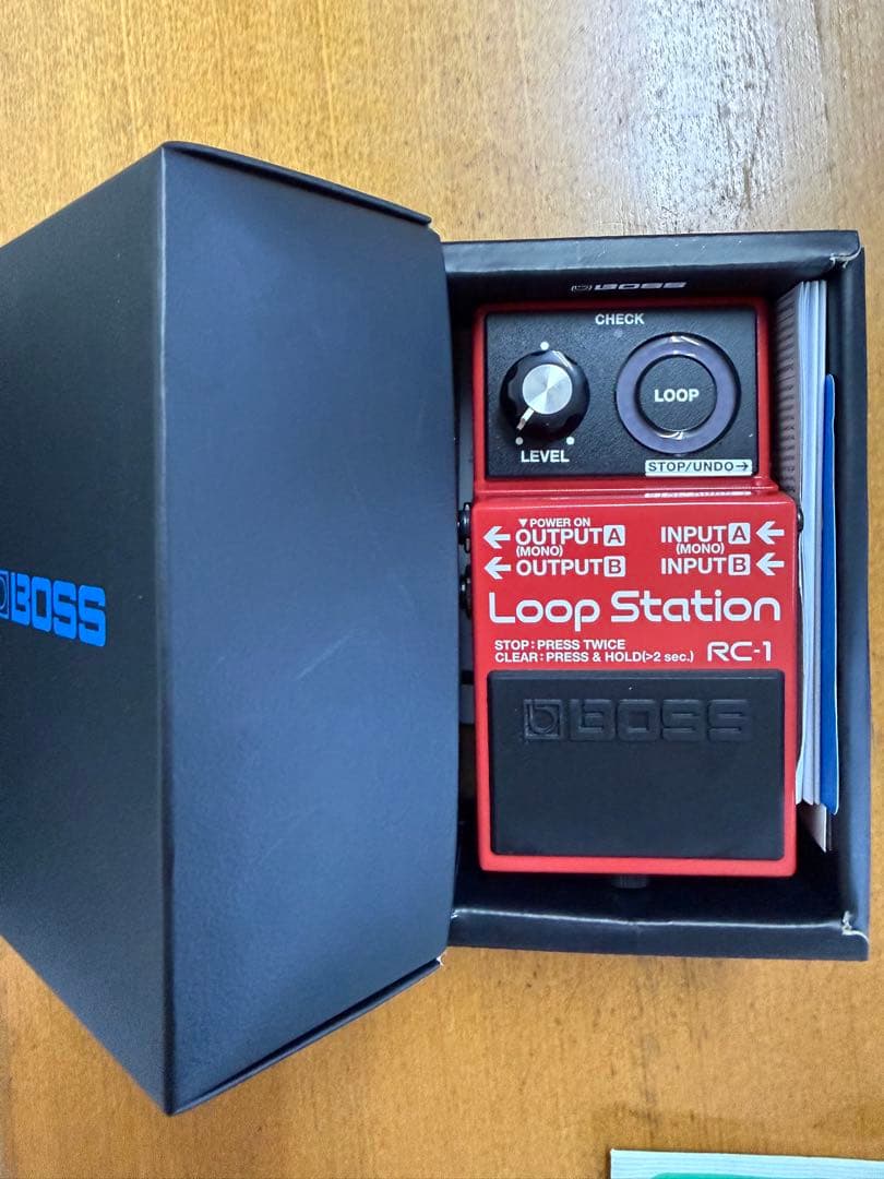 【BOSS】 Loop Station RC-1 動作確認のみ新品