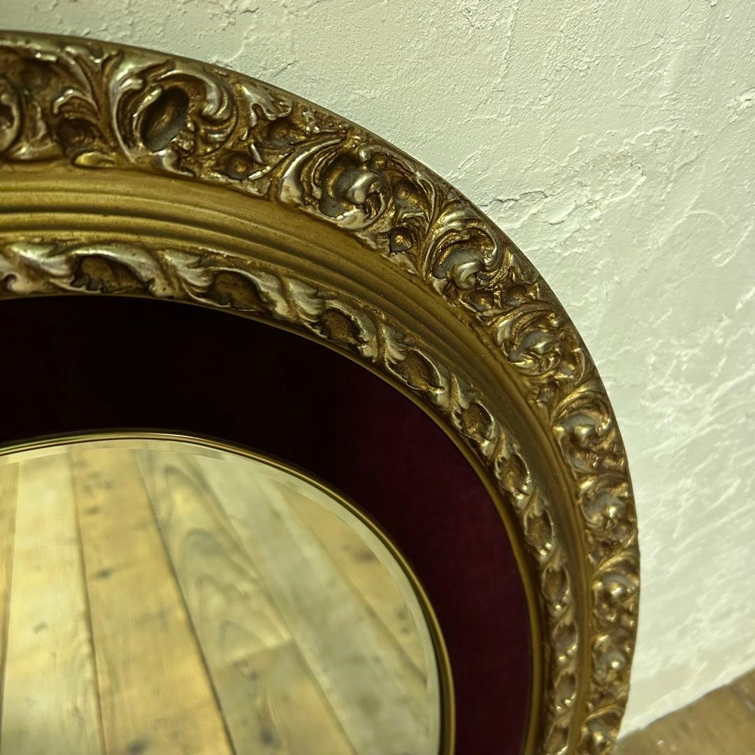 アンティーク ミラー 壁掛け