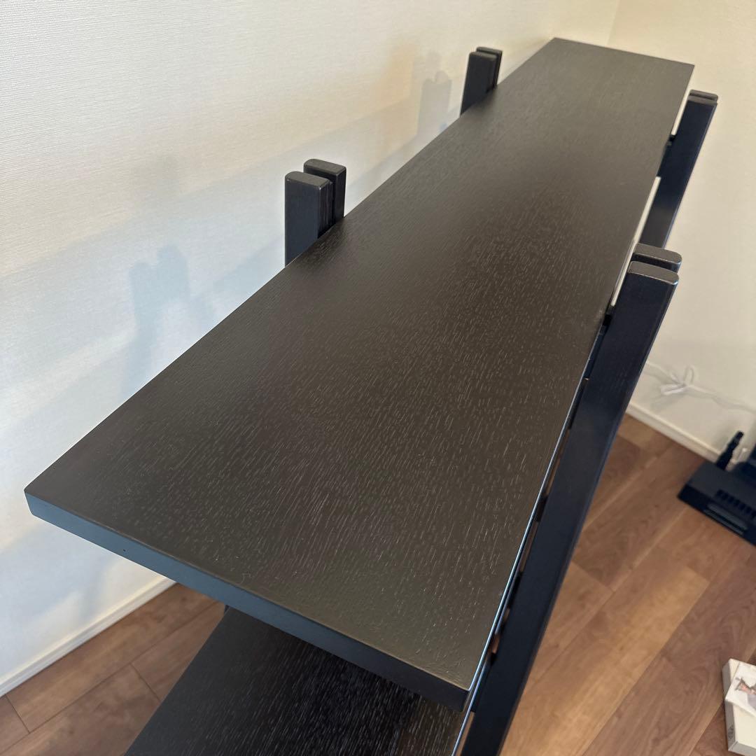 IDC 大塚家具 木製ラック シェルフ アーチ L ロータイプ