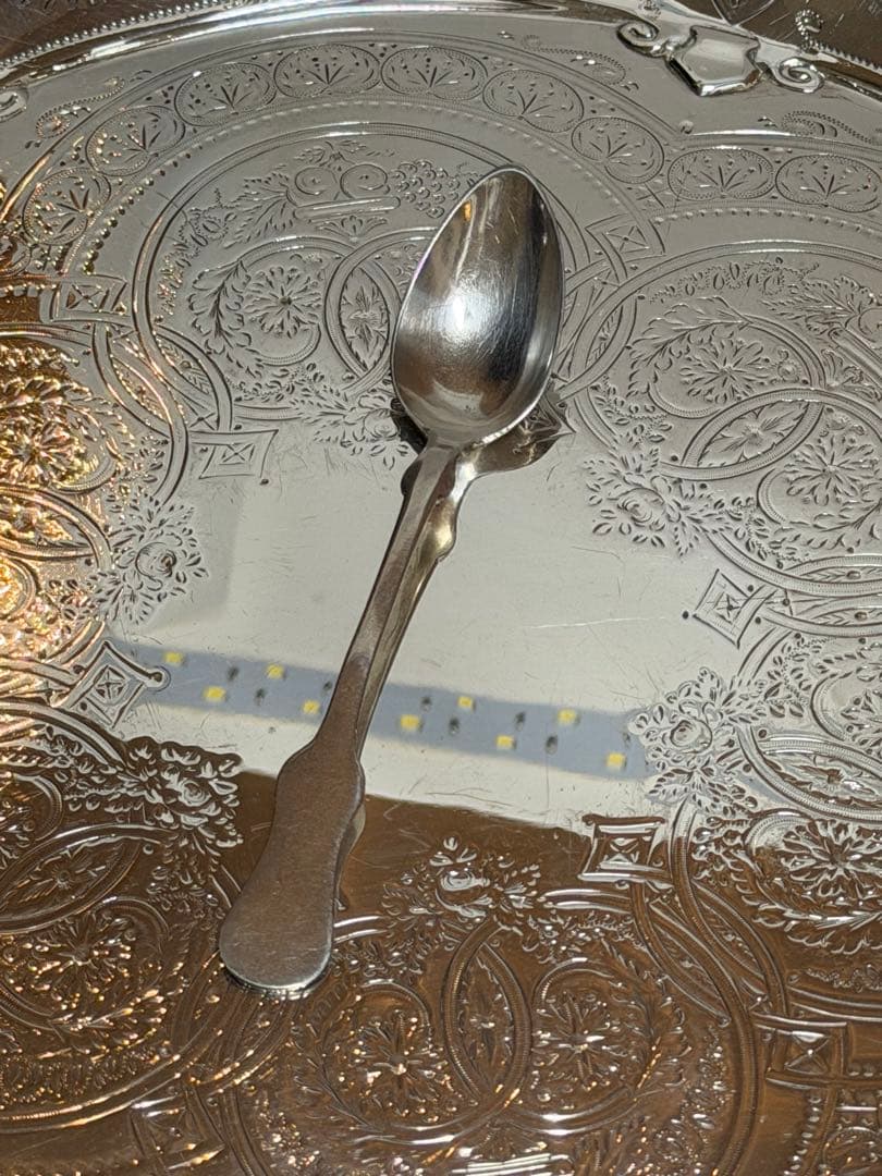 No4【ソリッドシルバー】 フィドルスプーン