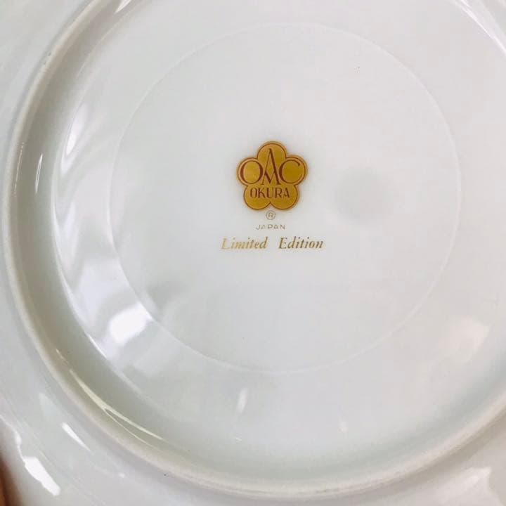 大倉陶園　リミテッドエディション　限定品　プレート6枚